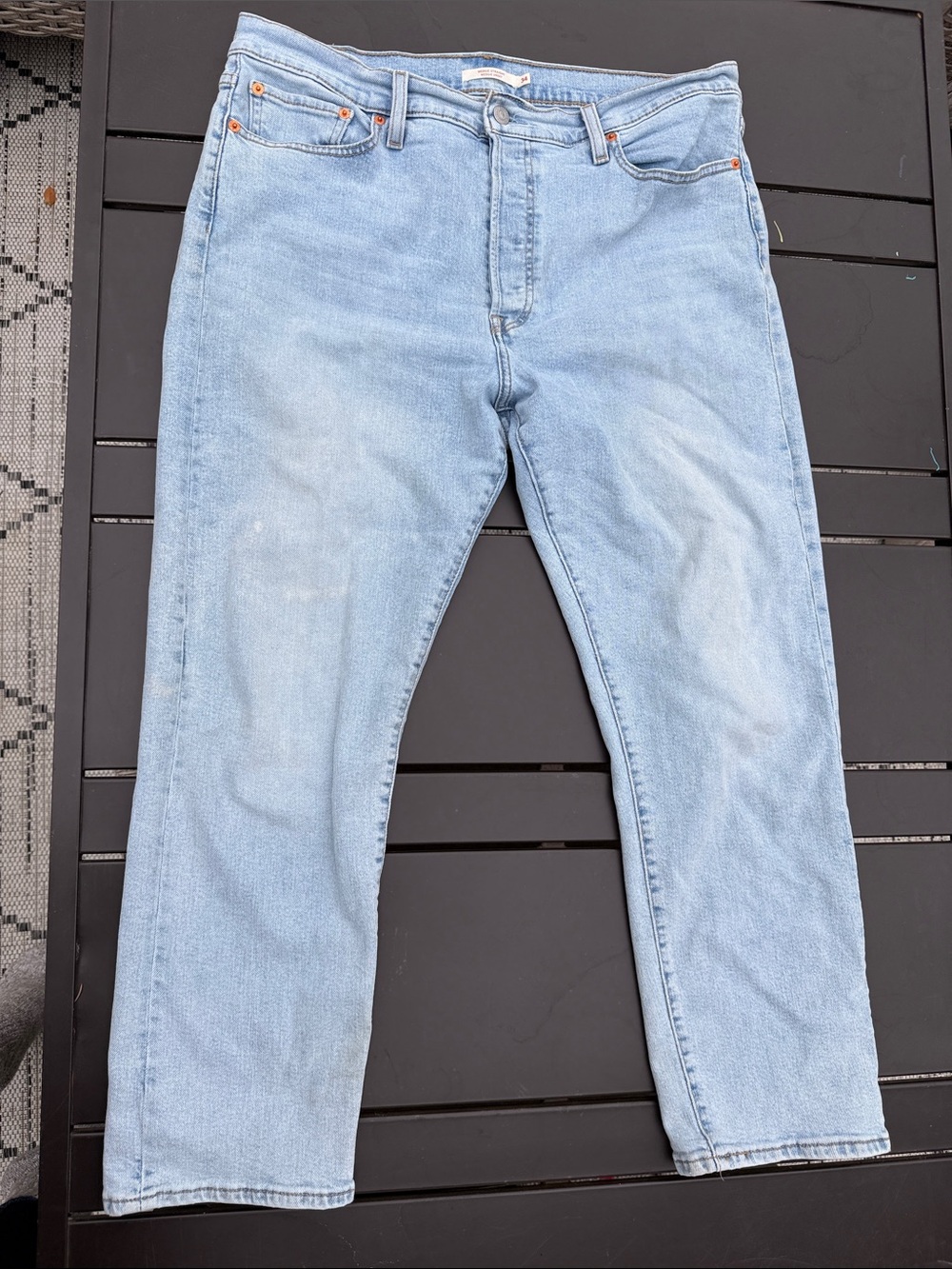 Levi’s Light Blue men’s Jeans - Classic Straight Fit W34 L28 lots of stretch